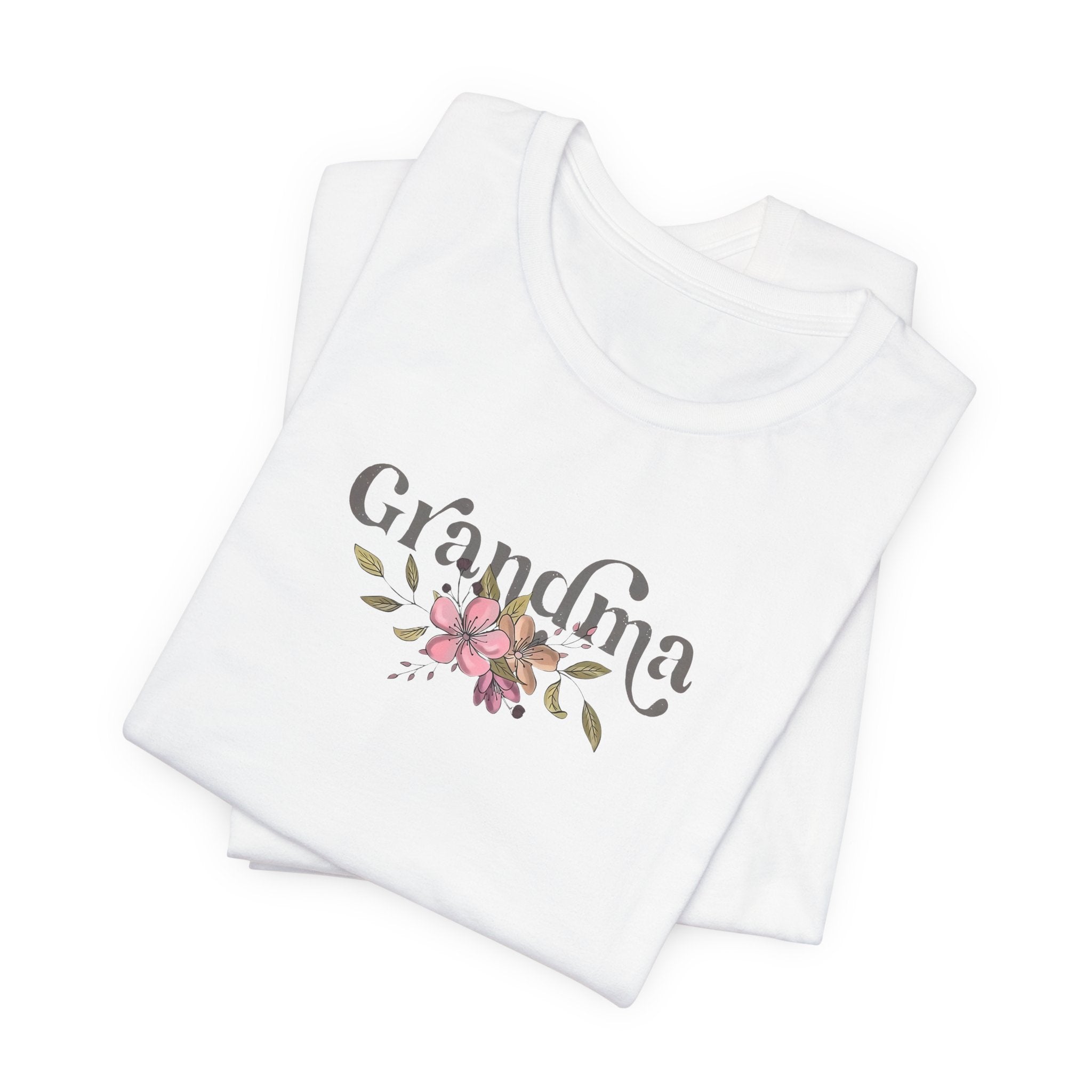 Floral Retro Grandma Tee – Perfect Gift for Mother&