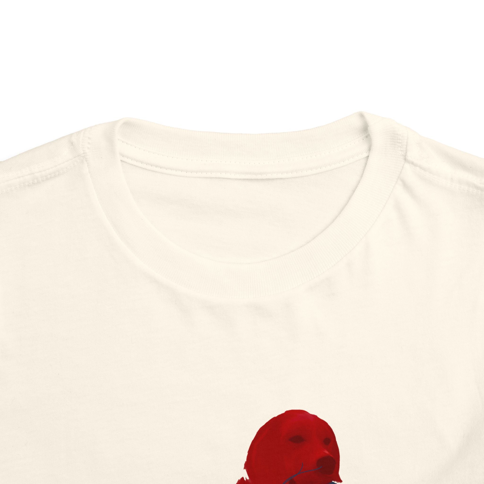 Red White and Blue Patriotic Golden Retriever, Trendy Tee, Toddler Tee, Cute Kids Shirt, Fun Animal Tee, Toddler Gift, Summer Playwear, Red White Blue Kids T-Shirt