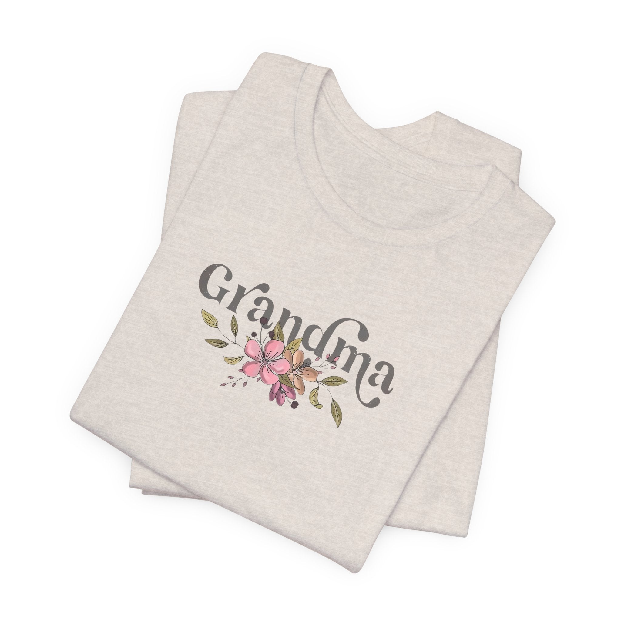 Floral Retro Grandma Tee – Perfect Gift for Mother&