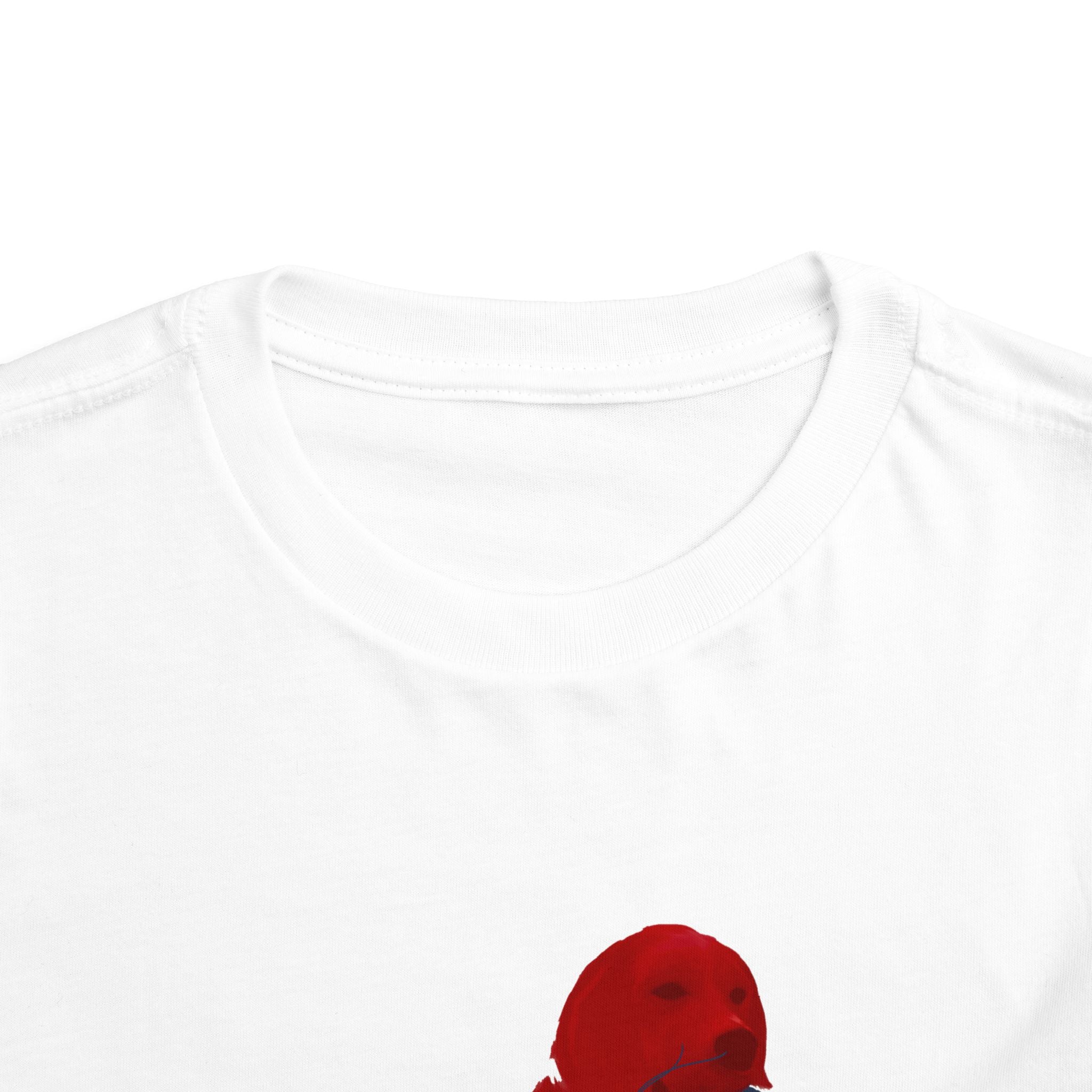 Red White and Blue Patriotic Golden Retriever, Trendy Tee, Toddler Tee, Cute Kids Shirt, Fun Animal Tee, Toddler Gift, Summer Playwear, Red White Blue Kids T-Shirt