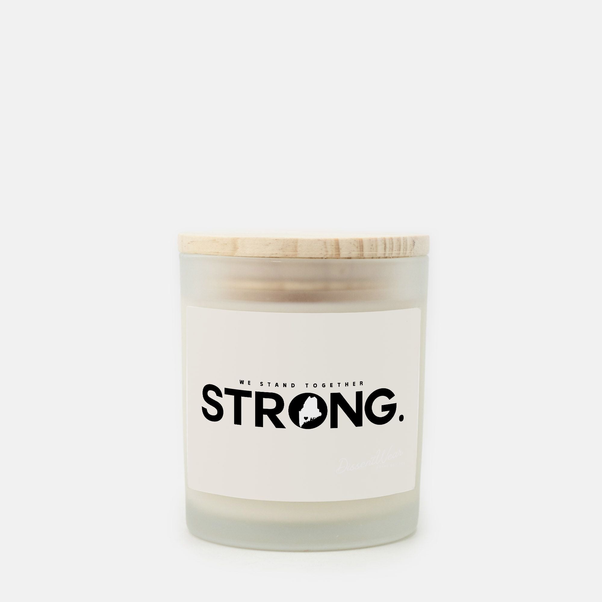 We Stand Together STRONG. Maine Support Lewiston Candle - ALL proceeds will go to victim funds