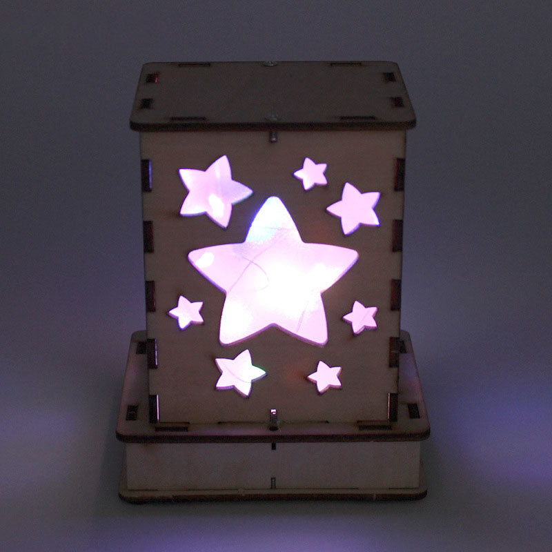 Star In The Bottle Student DIY Colorful Star Light Toy Science And Technology Small Production Science Experiment Material Package