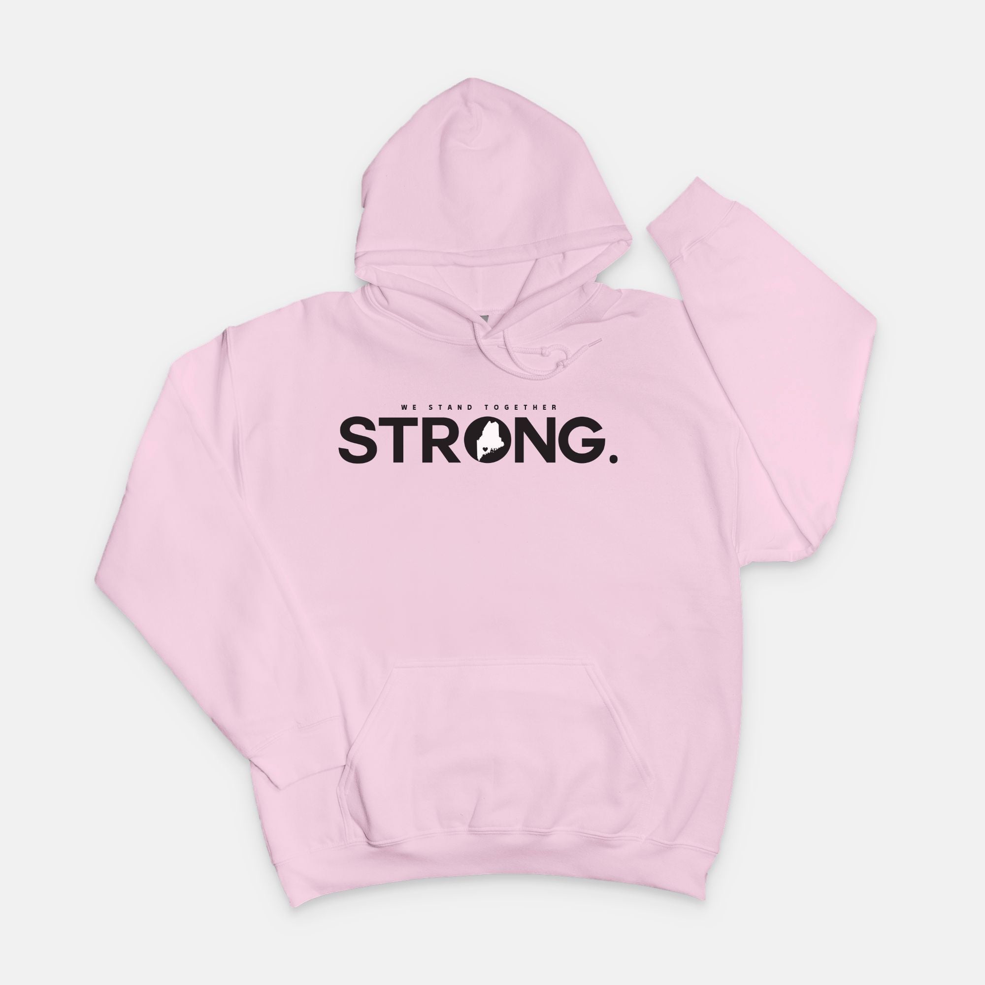 We Stand Together STRONG. Maine Support Lewiston Hoodie Sweatshirt - ALL proceeds will go to victim funds