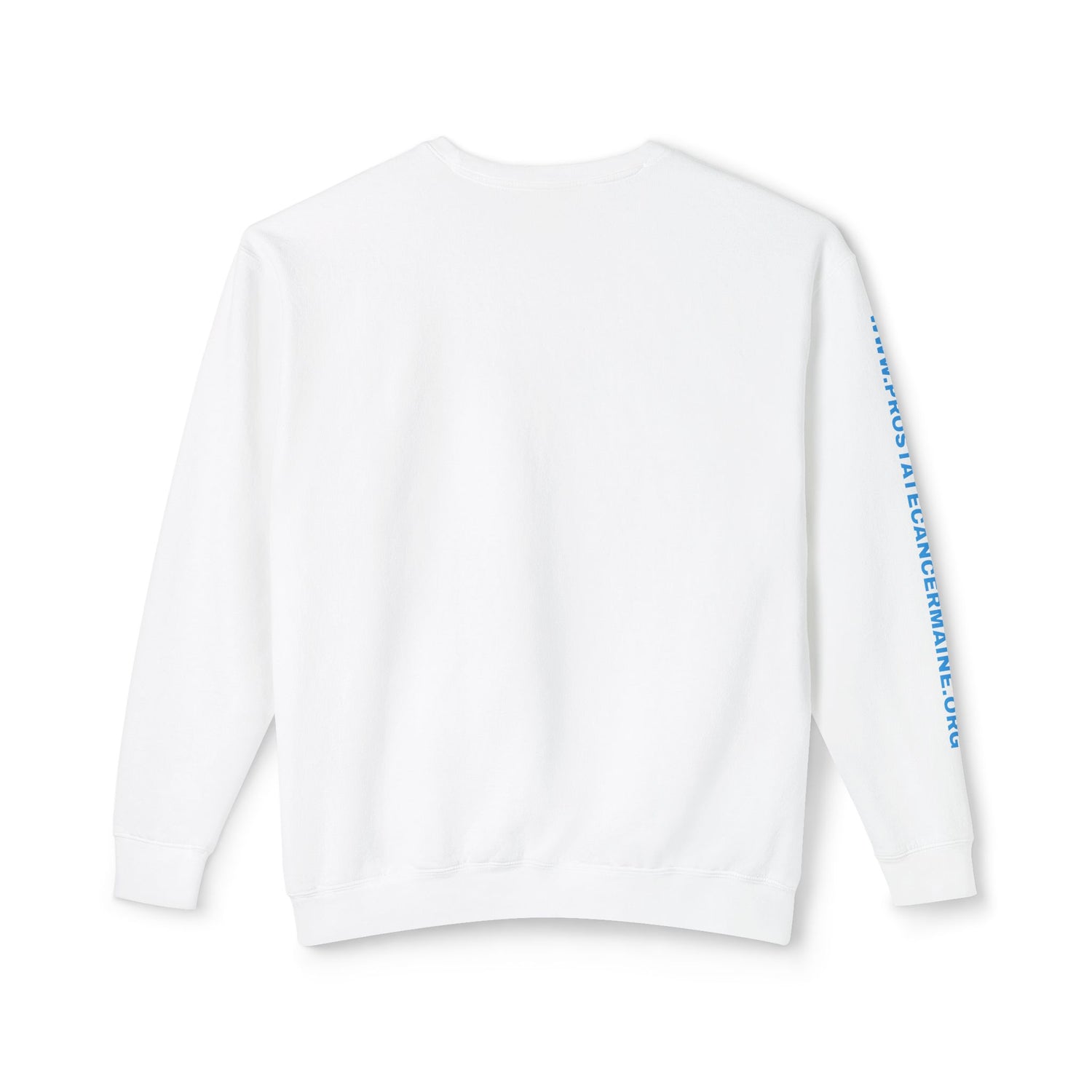 Prostate Cancer Maine Gender Neutral Lightweight Crewneck Sweatshirt