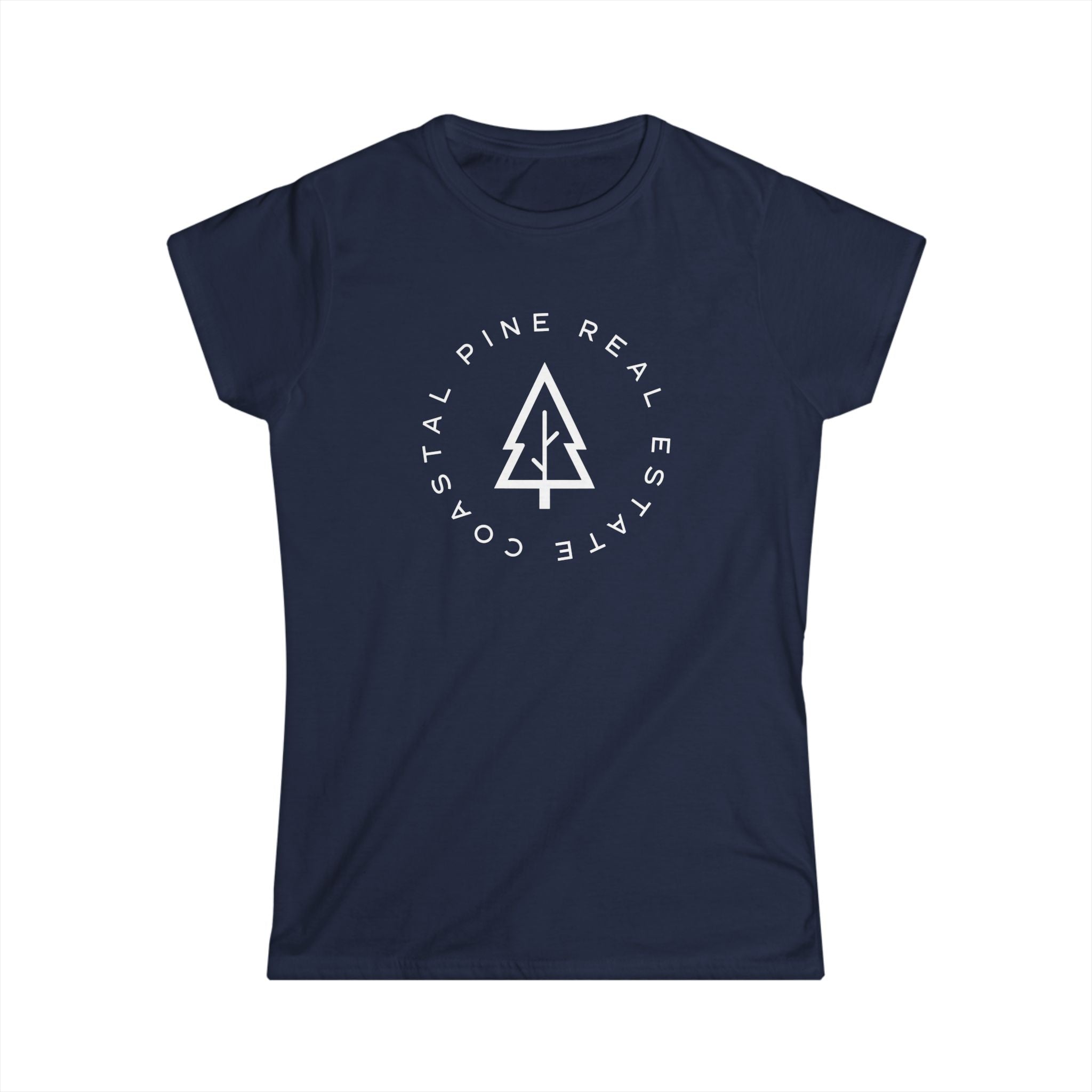 Coastal Pine Real Estate Logo Tee — Women&
