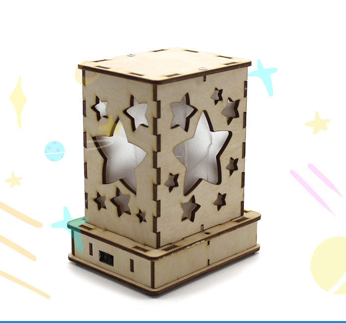 Star In The Bottle Student DIY Colorful Star Light Toy Science And Technology Small Production Science Experiment Material Package