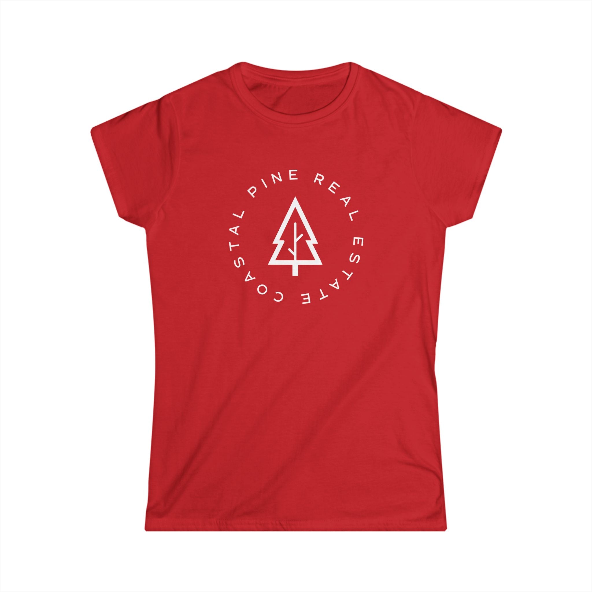 Coastal Pine Real Estate Logo Tee — Women&