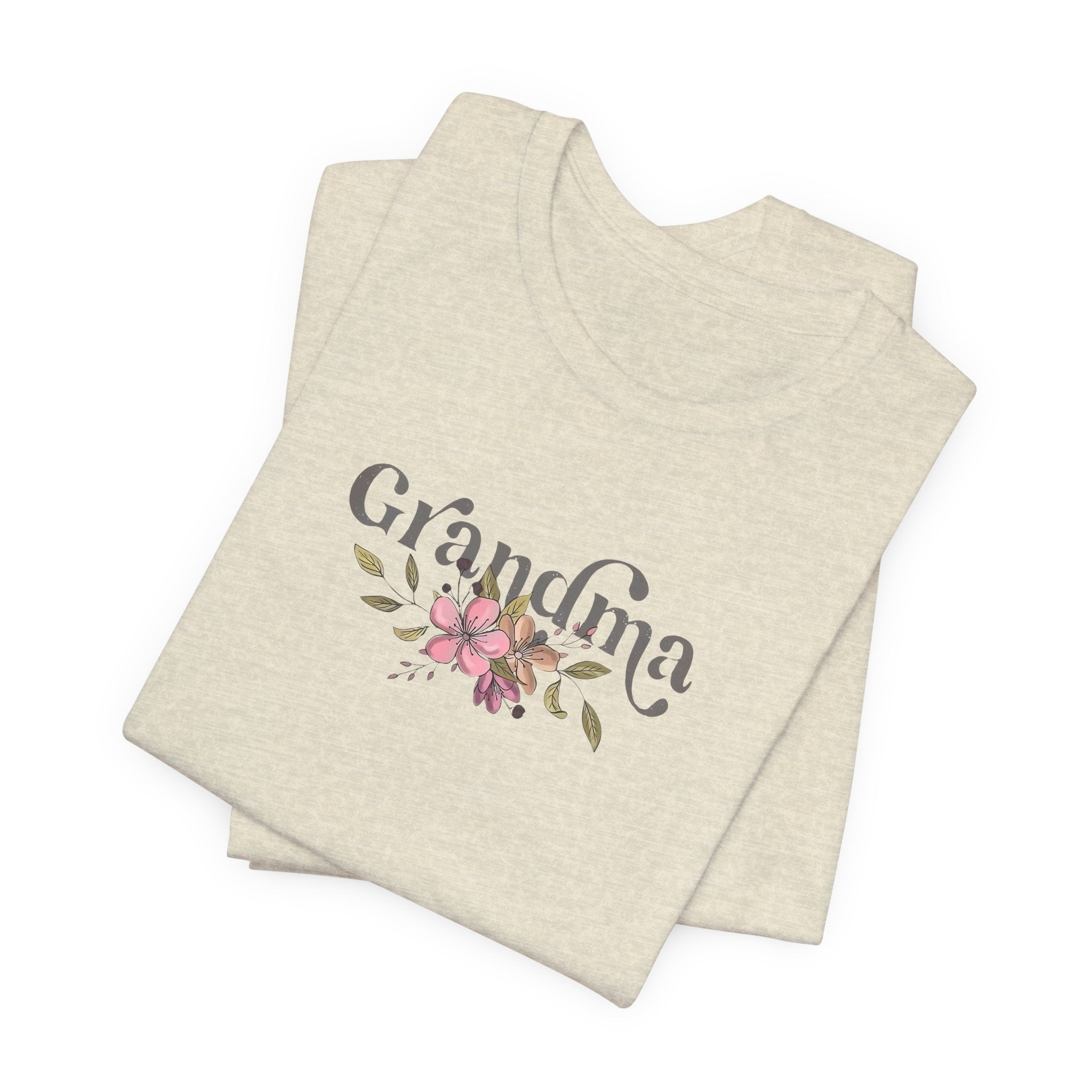 Floral Retro Grandma Tee – Perfect Gift for Mother&