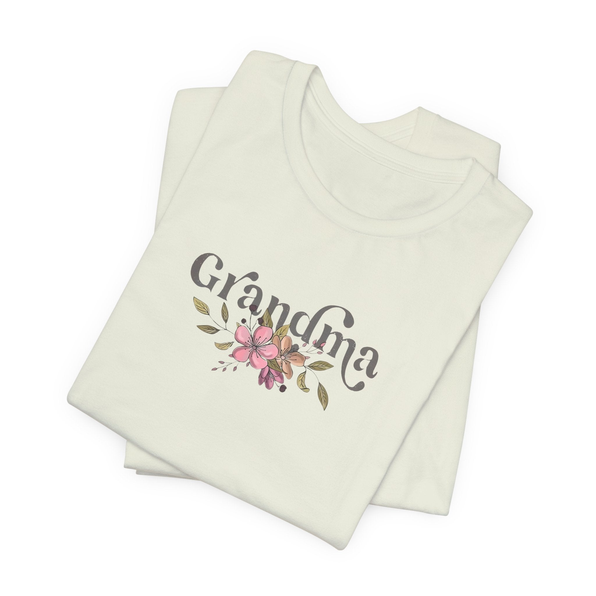Floral Retro Grandma Tee – Perfect Gift for Mother&