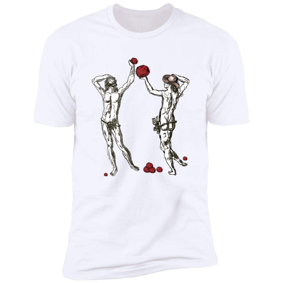 Adam and Steve (hand drawn) Forbidden Fruit