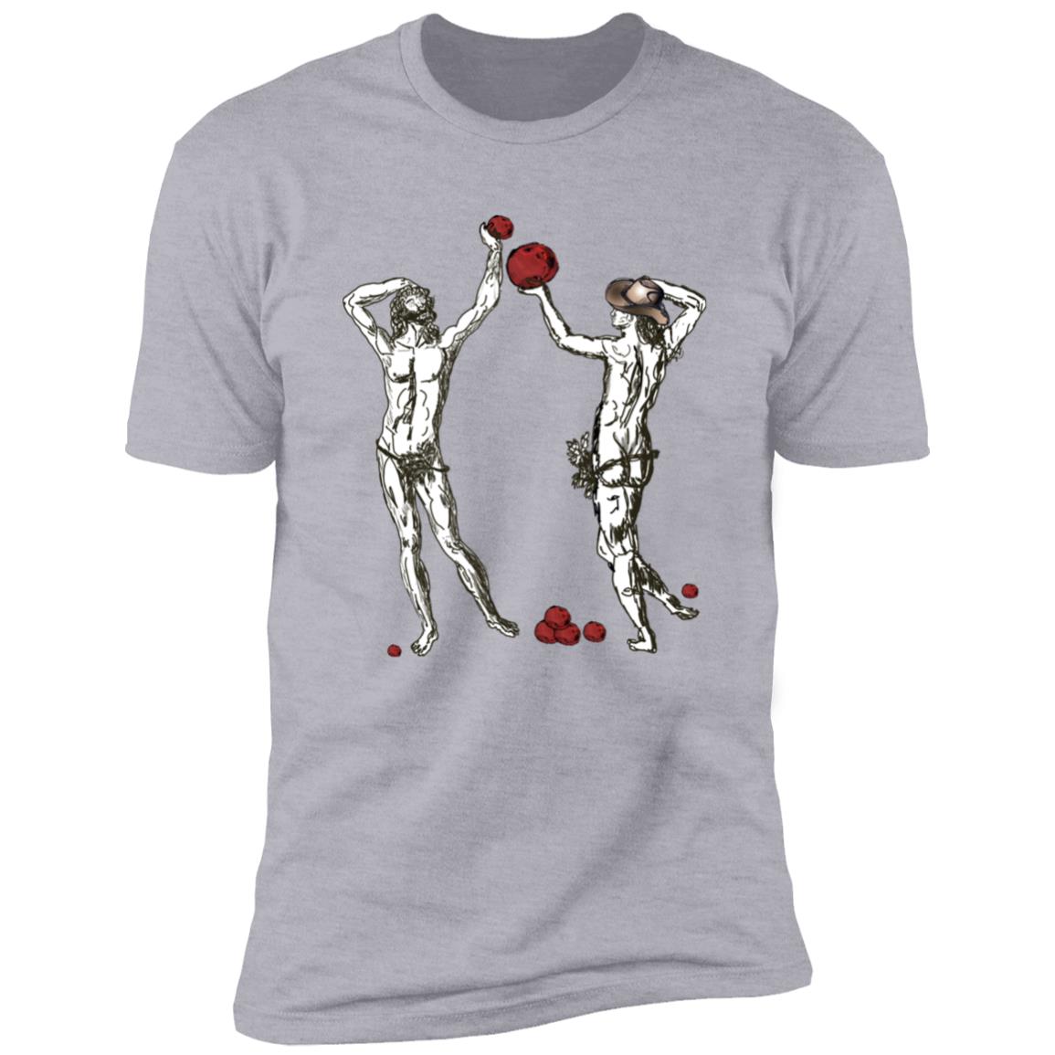 Adam and Steve (hand drawn) Forbidden Fruit