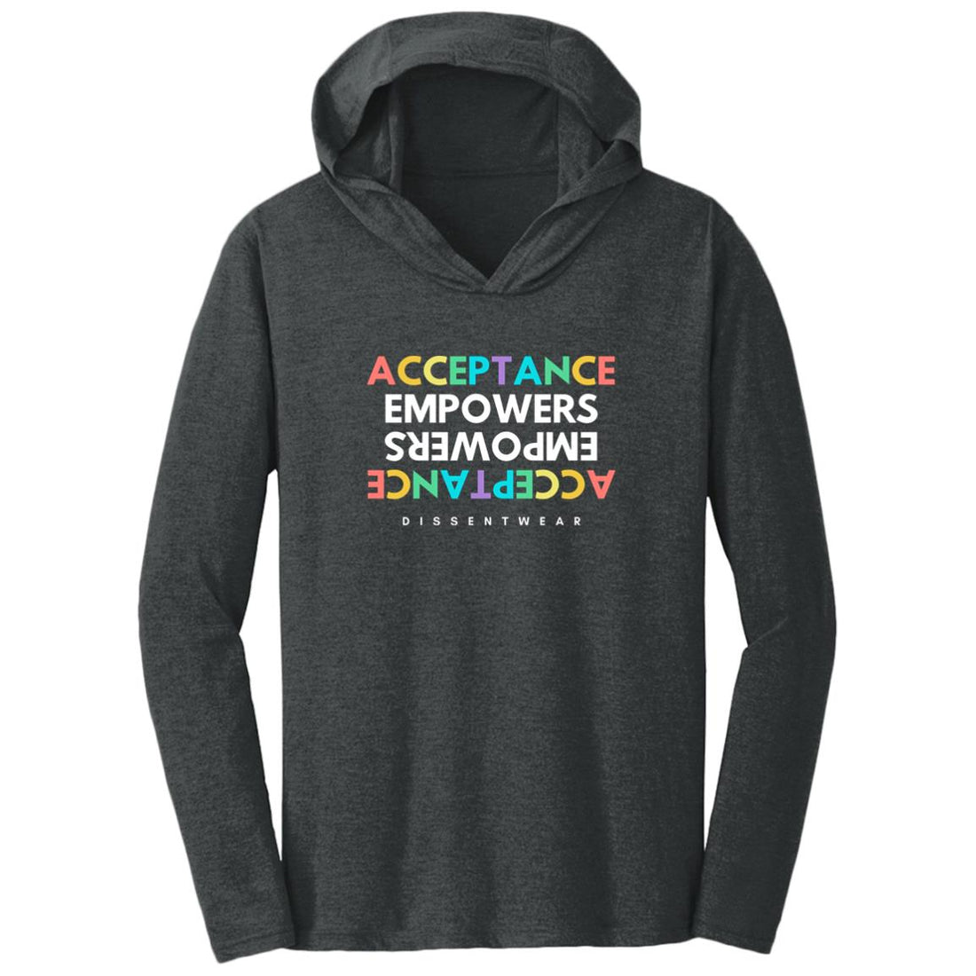 Acceptance Empowers Adult Lightweight Hoodie Shirt