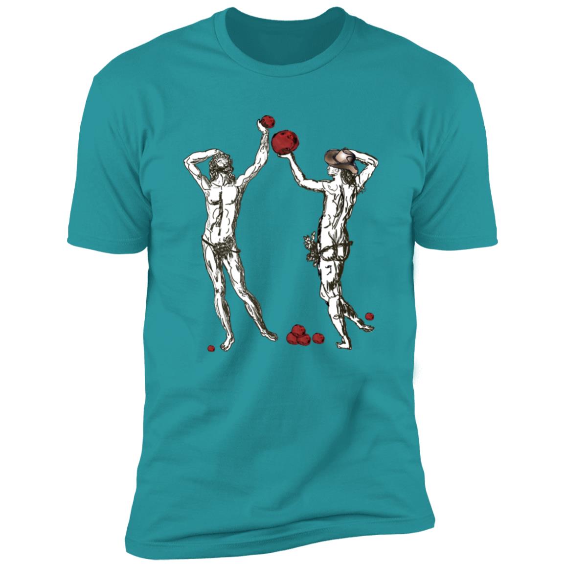 Adam and Steve (hand drawn) Forbidden Fruit