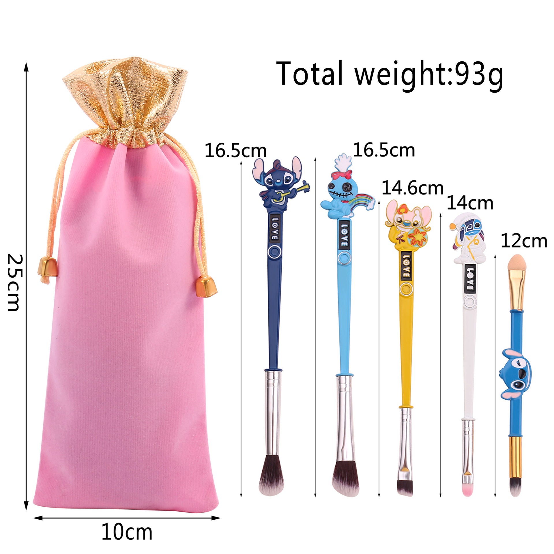 Stitch Makeup Brush Stitch Disney Shaped Gifts Stitch