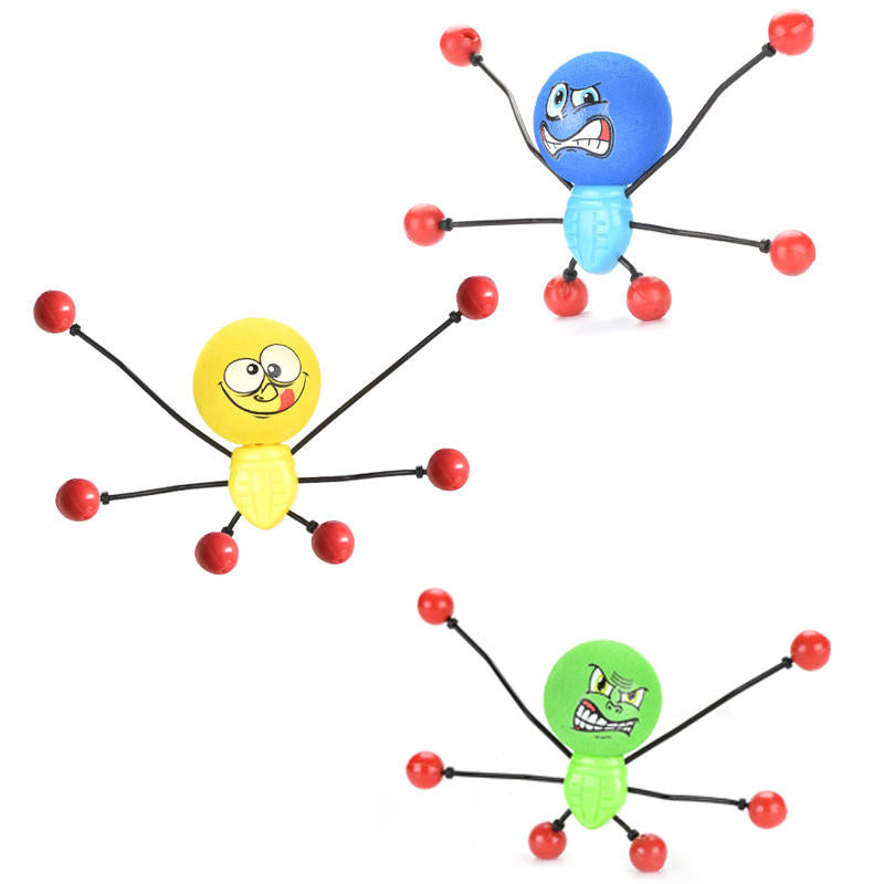 Climbing Wall Spiderman Toys Decompression Gods Sticky Tumble Children Boys Creative Spiderman Sticky Wall Man