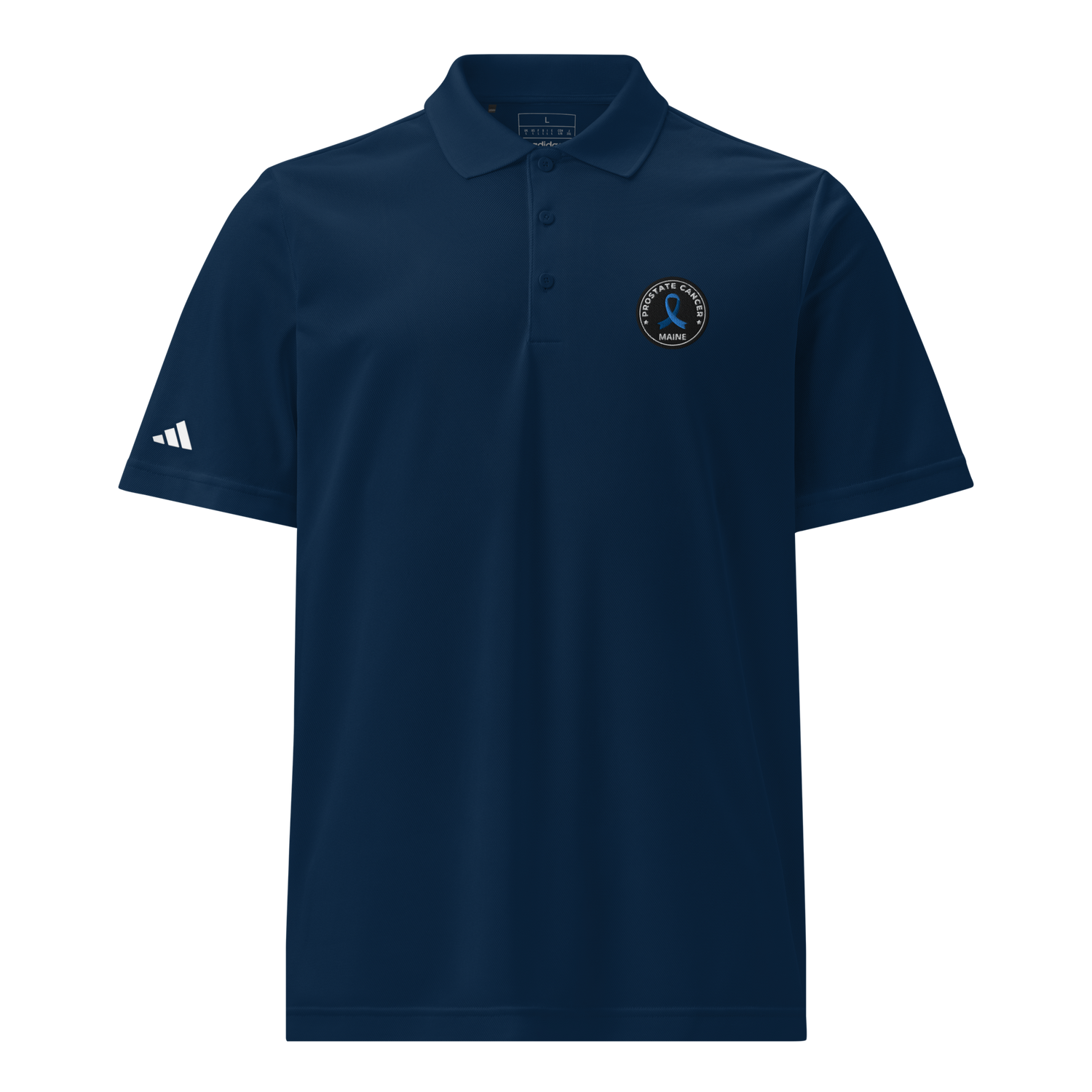 Prostate Cancer Maine Adidas Sport Polo