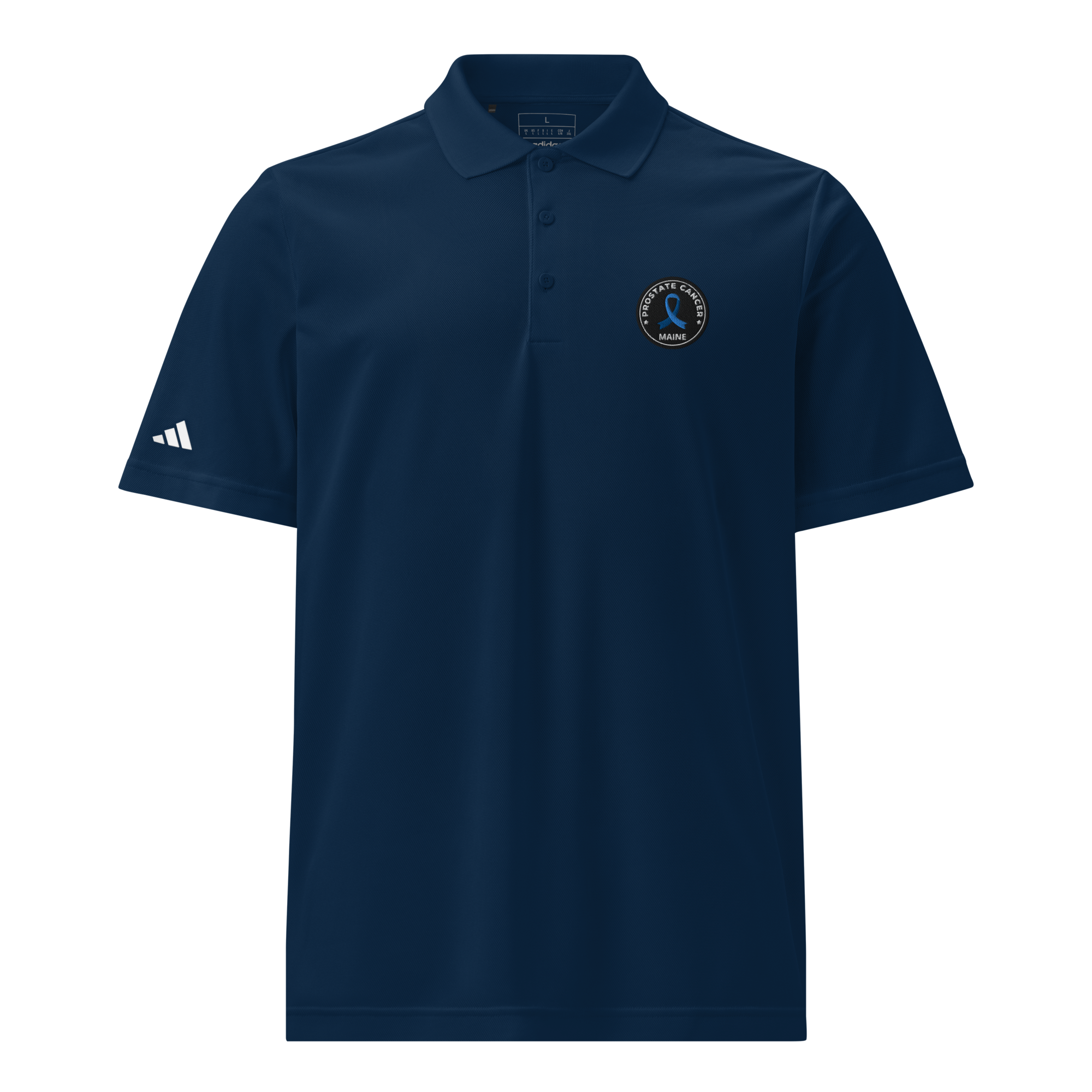 Prostate Cancer Maine Adidas Sport Polo