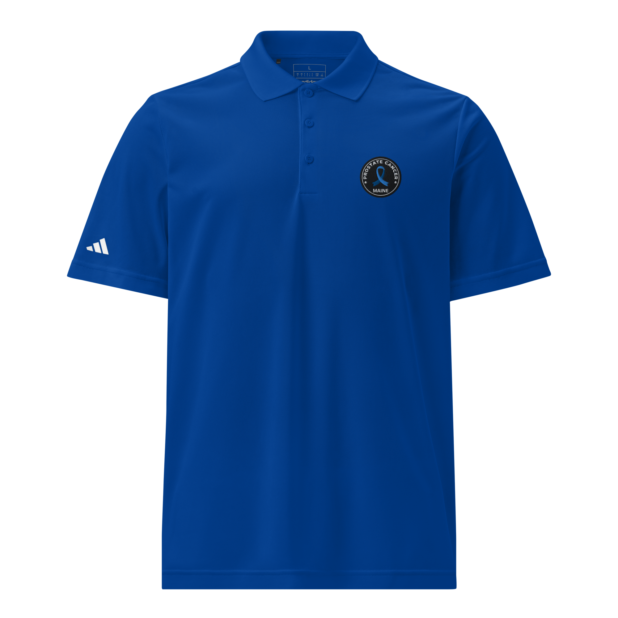 Prostate Cancer Maine Adidas Sport Polo
