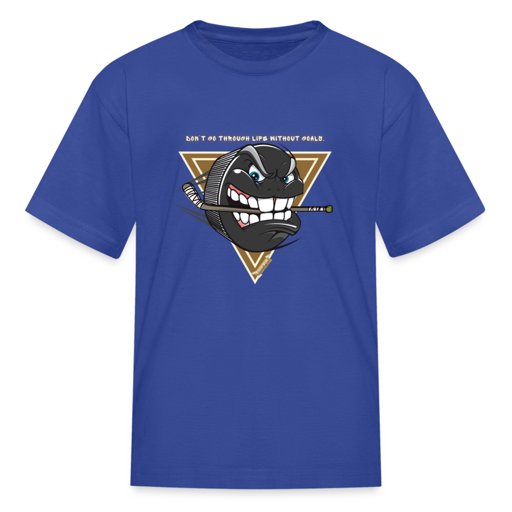 GOALS. HOCKEY LIFE. - royal blue
