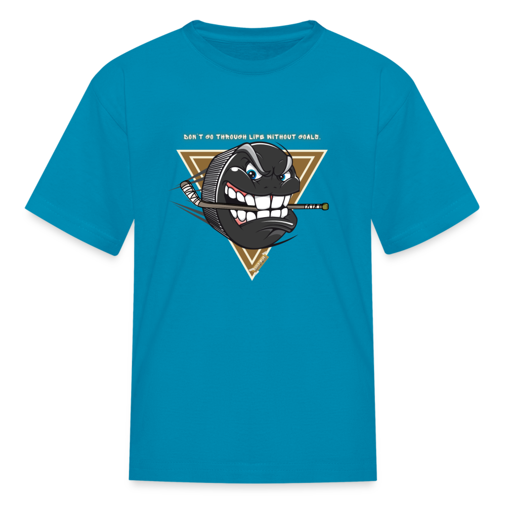 GOALS. HOCKEY LIFE. - turquoise