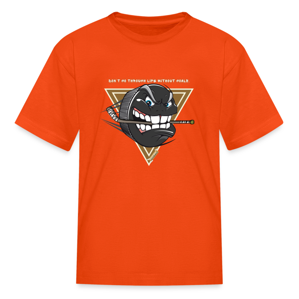 GOALS. HOCKEY LIFE. - orange