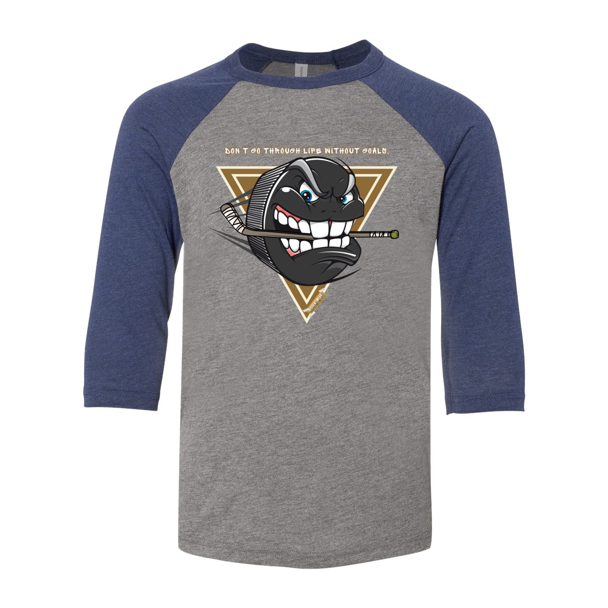 GOALS HOCKEY 3/4 SLEEVE TEE