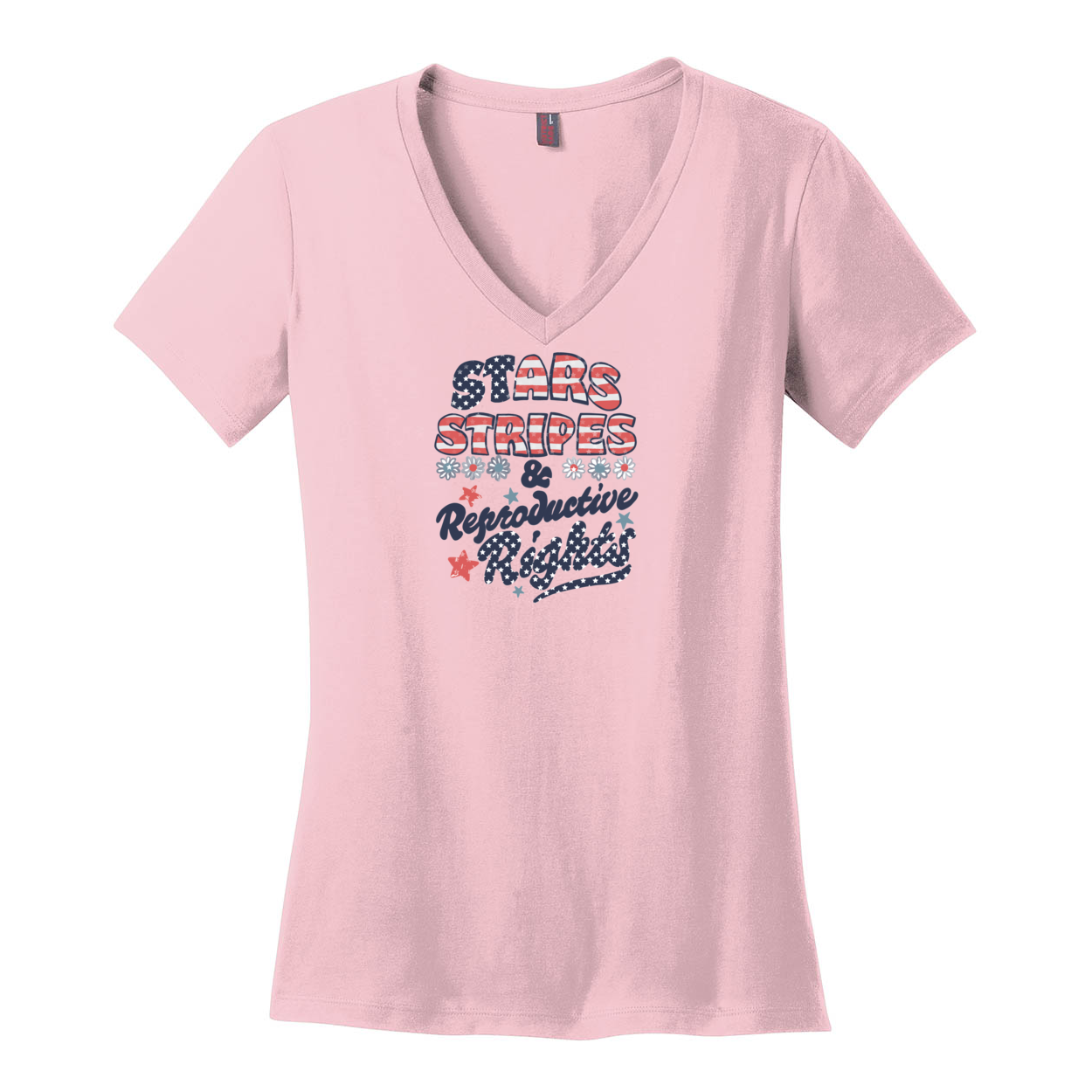 HandDrawn Stars Stripes & Reproductive Rights