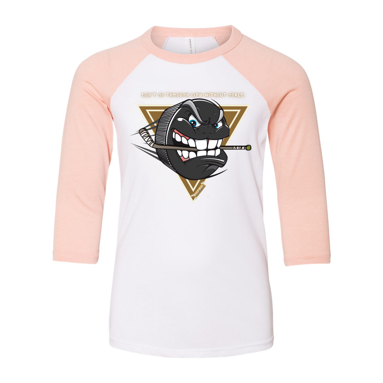 GOALS HOCKEY 3/4 SLEEVE TEE