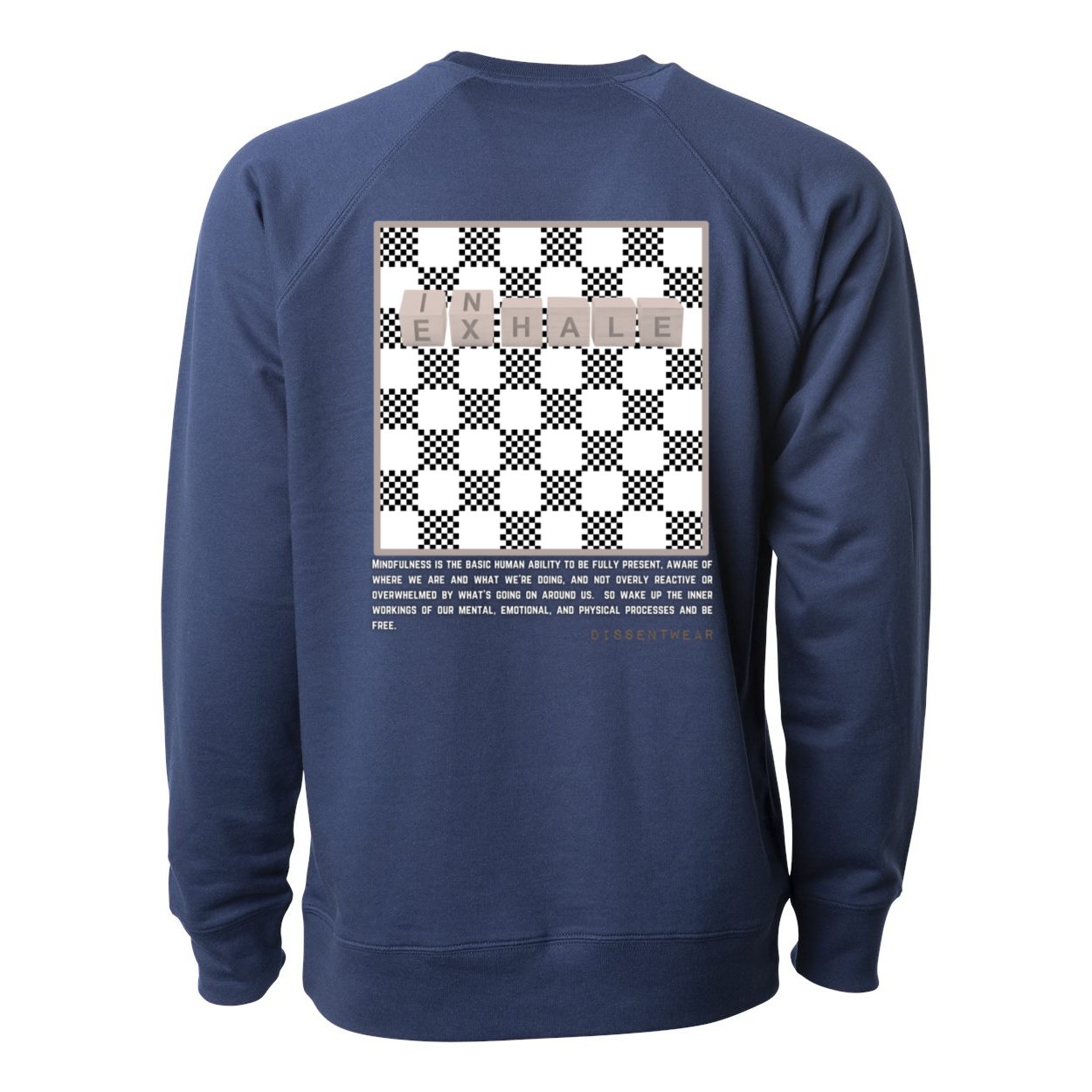 DOUBLE SIDED IN & EXHALE CHECKERBOARD YIN YANG