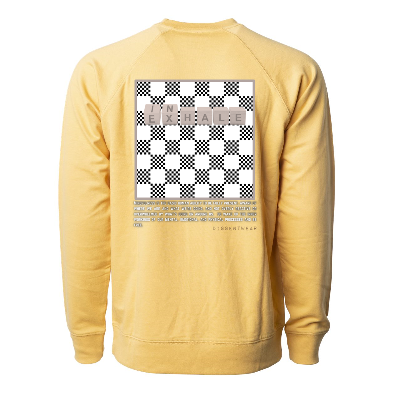 DOUBLE SIDED IN & EXHALE CHECKERBOARD YIN YANG