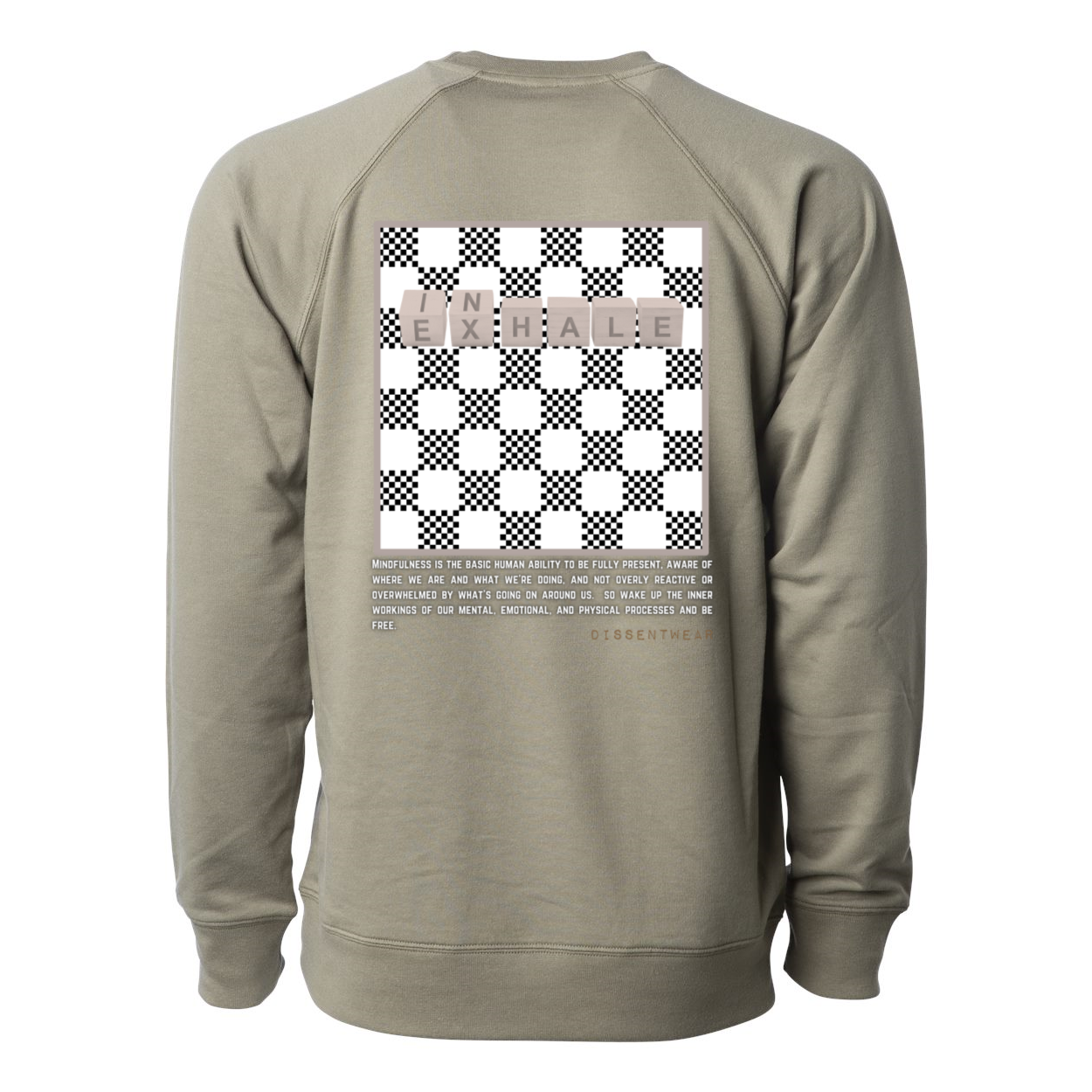 DOUBLE SIDED IN & EXHALE CHECKERBOARD YIN YANG