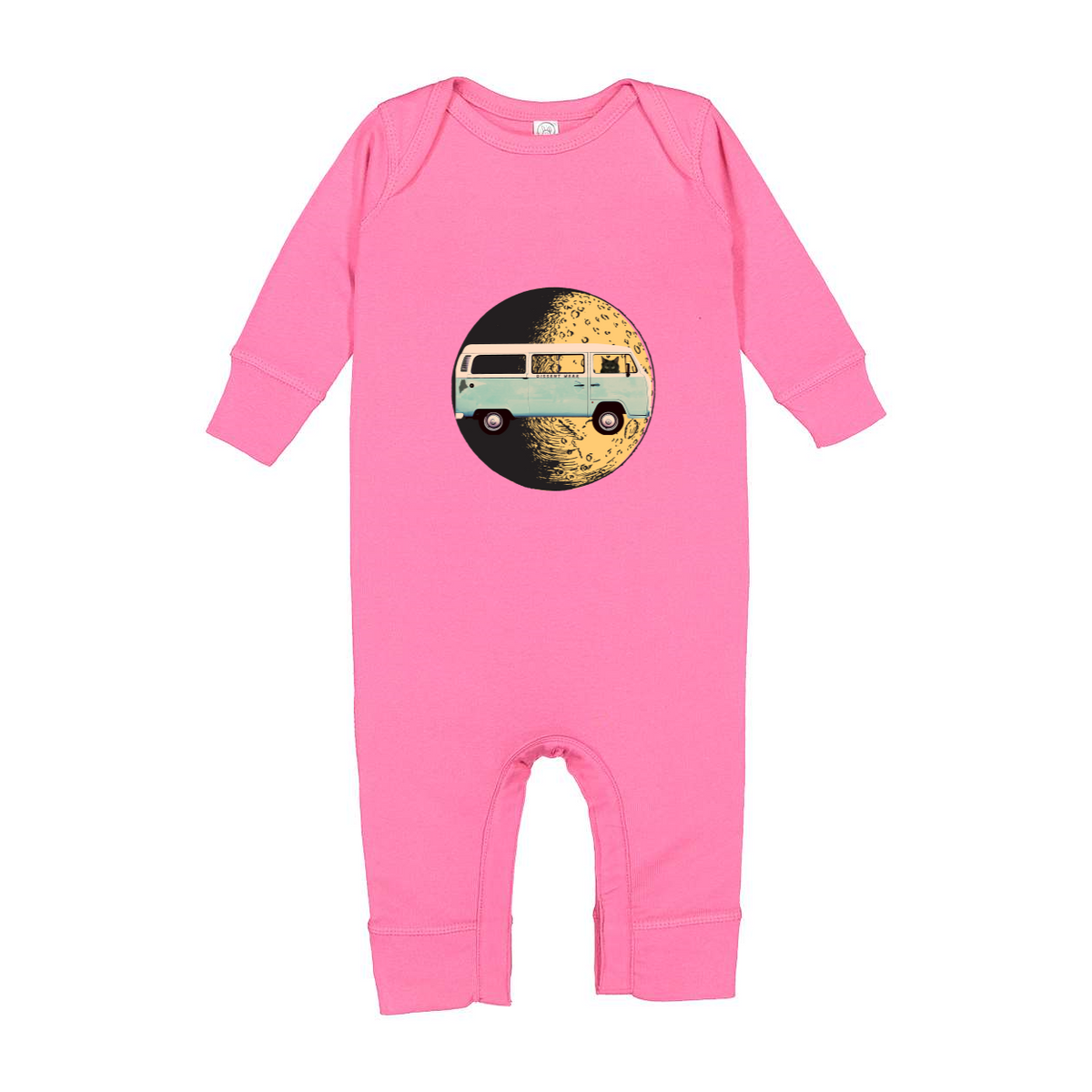 RETRO VAN OVER THE MOON INFANT BABY ROMPER