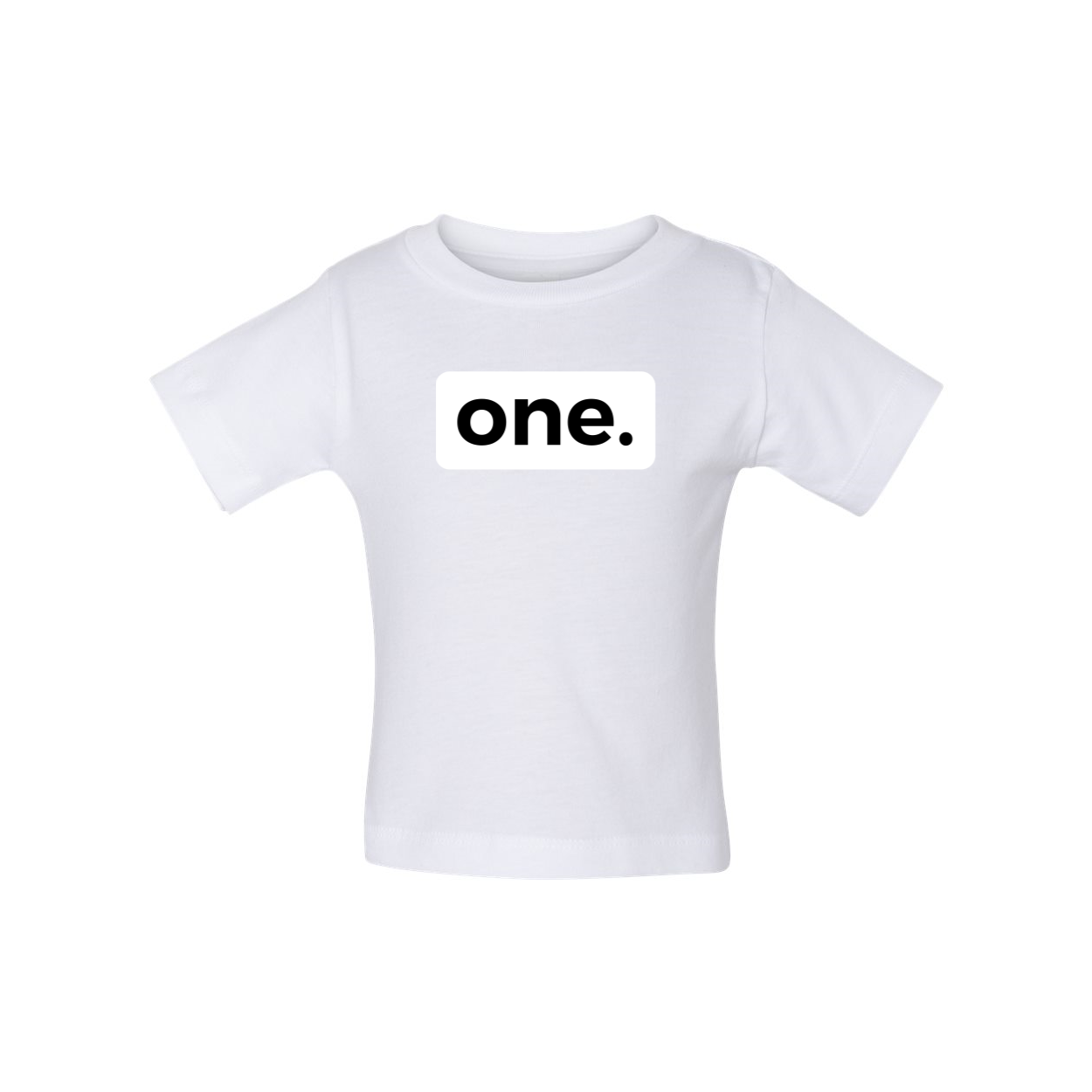 one. birthday tee