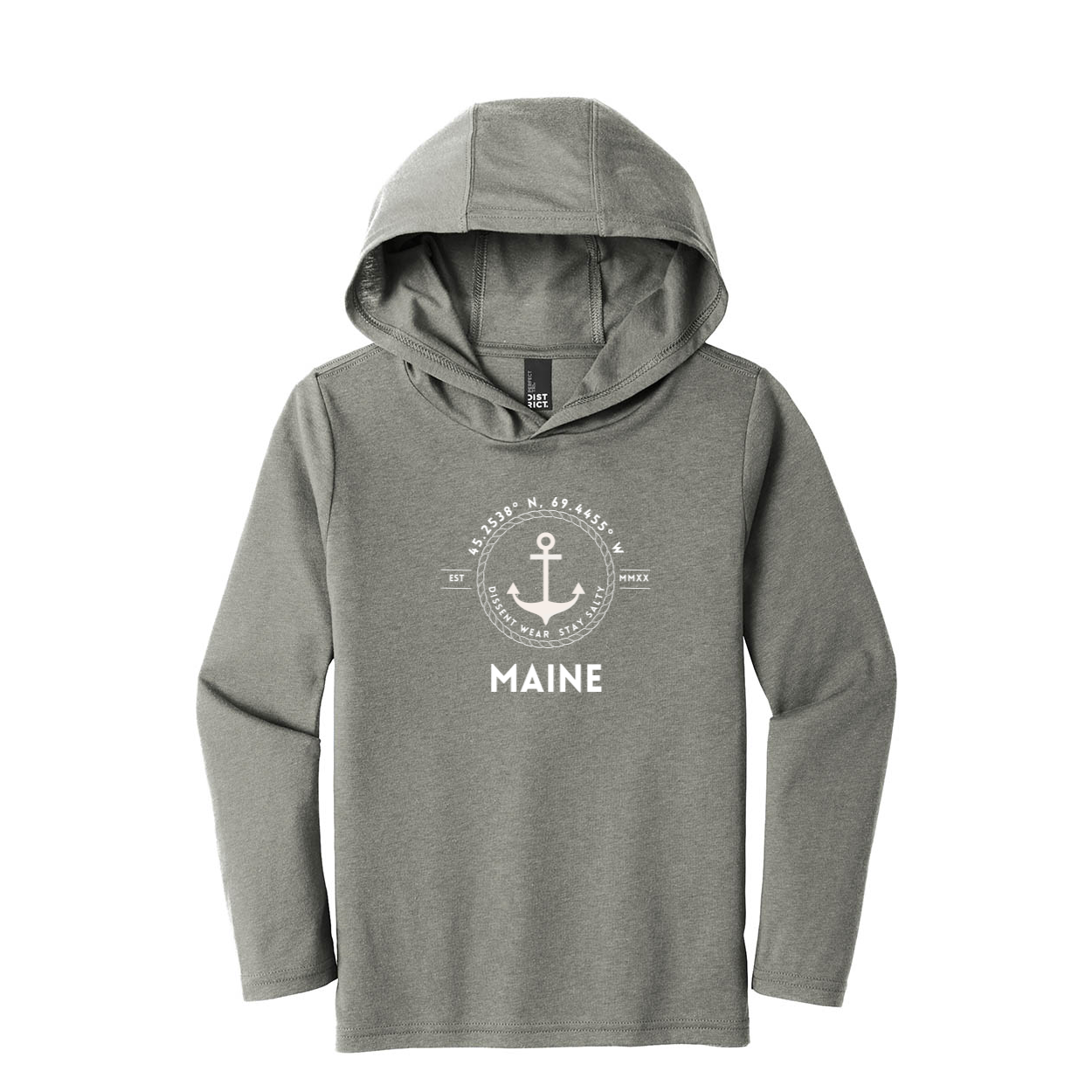 NAUTICAL MAINE LIGHTWEIGHT HOODIE- YOUTH