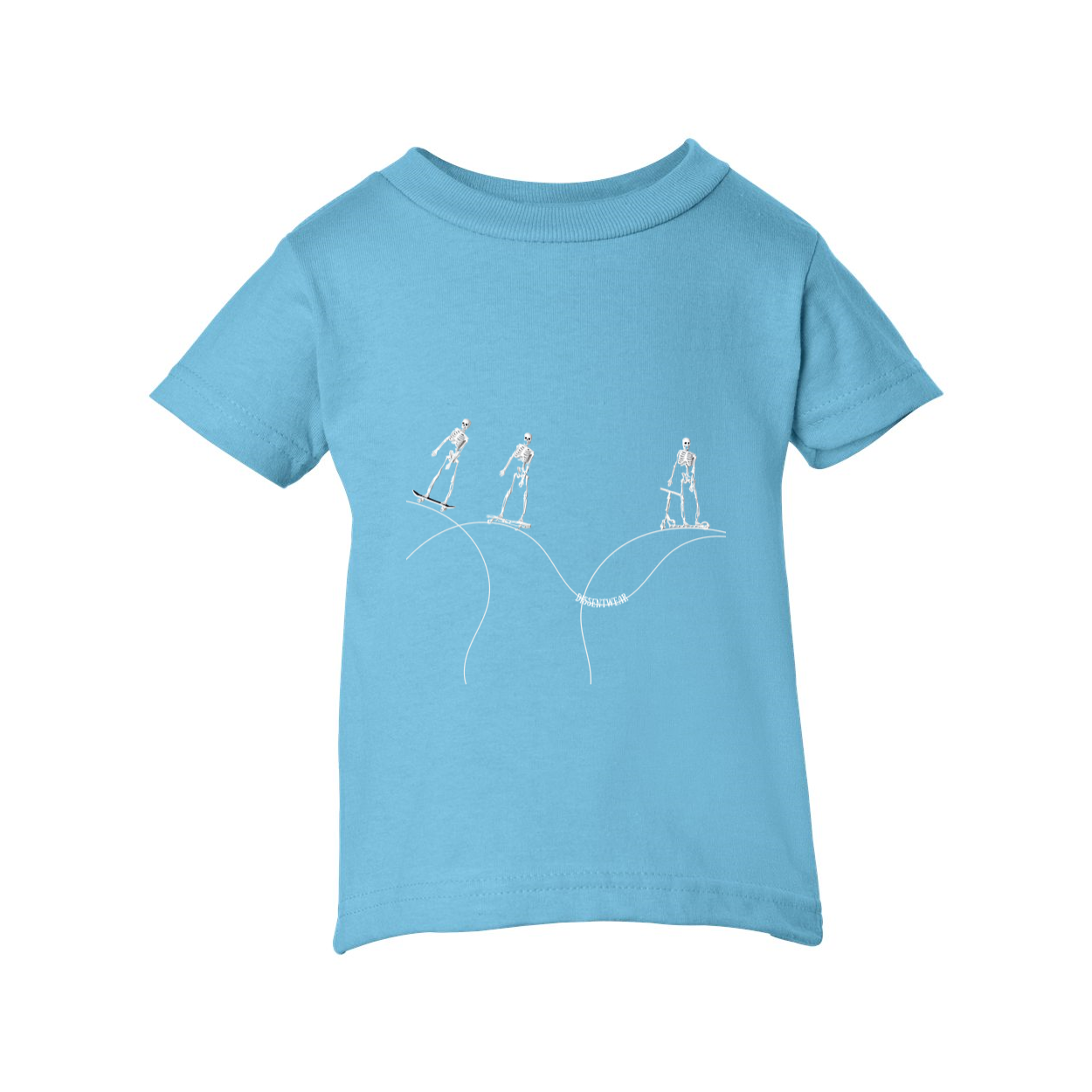 Skating Skeletons Infant Tee