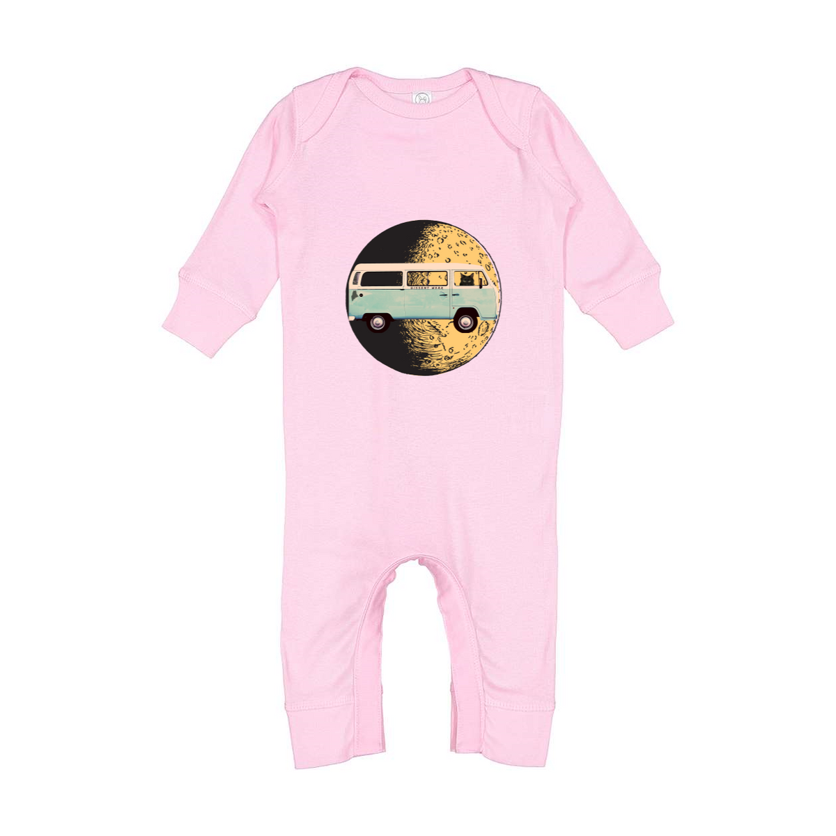RETRO VAN OVER THE MOON INFANT BABY ROMPER