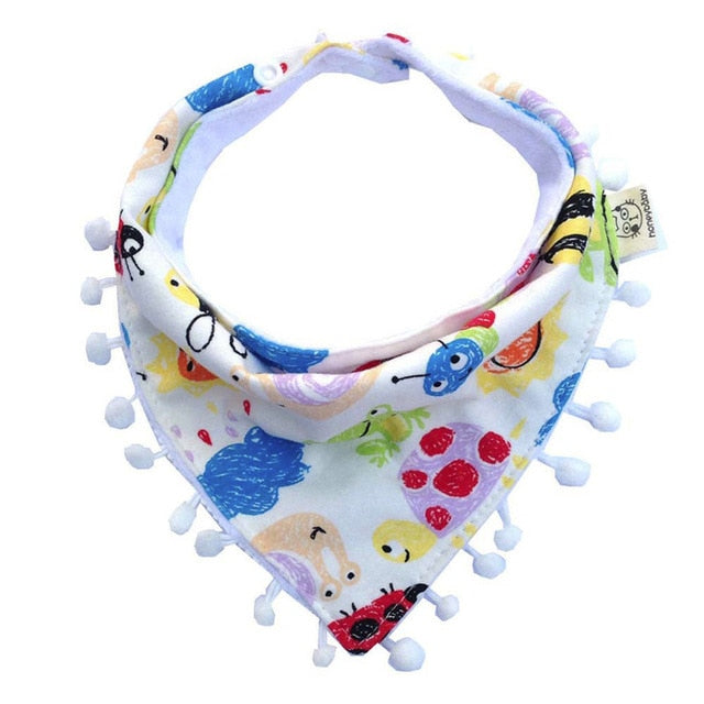 INFANT BABY BIBS-  TRENDY AND FUN