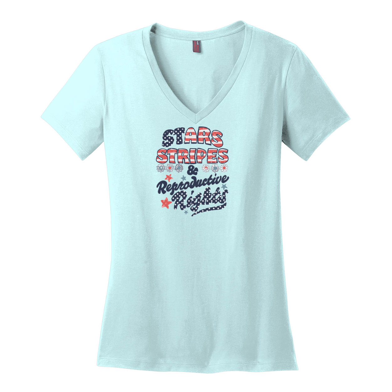 HandDrawn Stars Stripes & Reproductive Rights