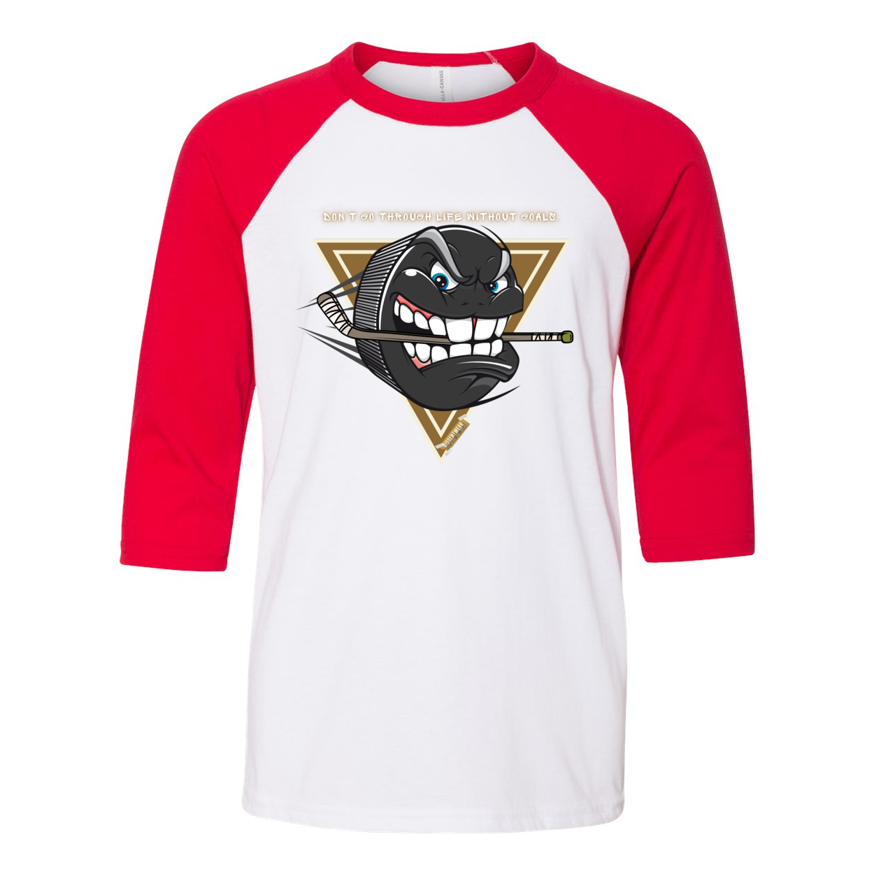 GOALS HOCKEY 3/4 SLEEVE TEE
