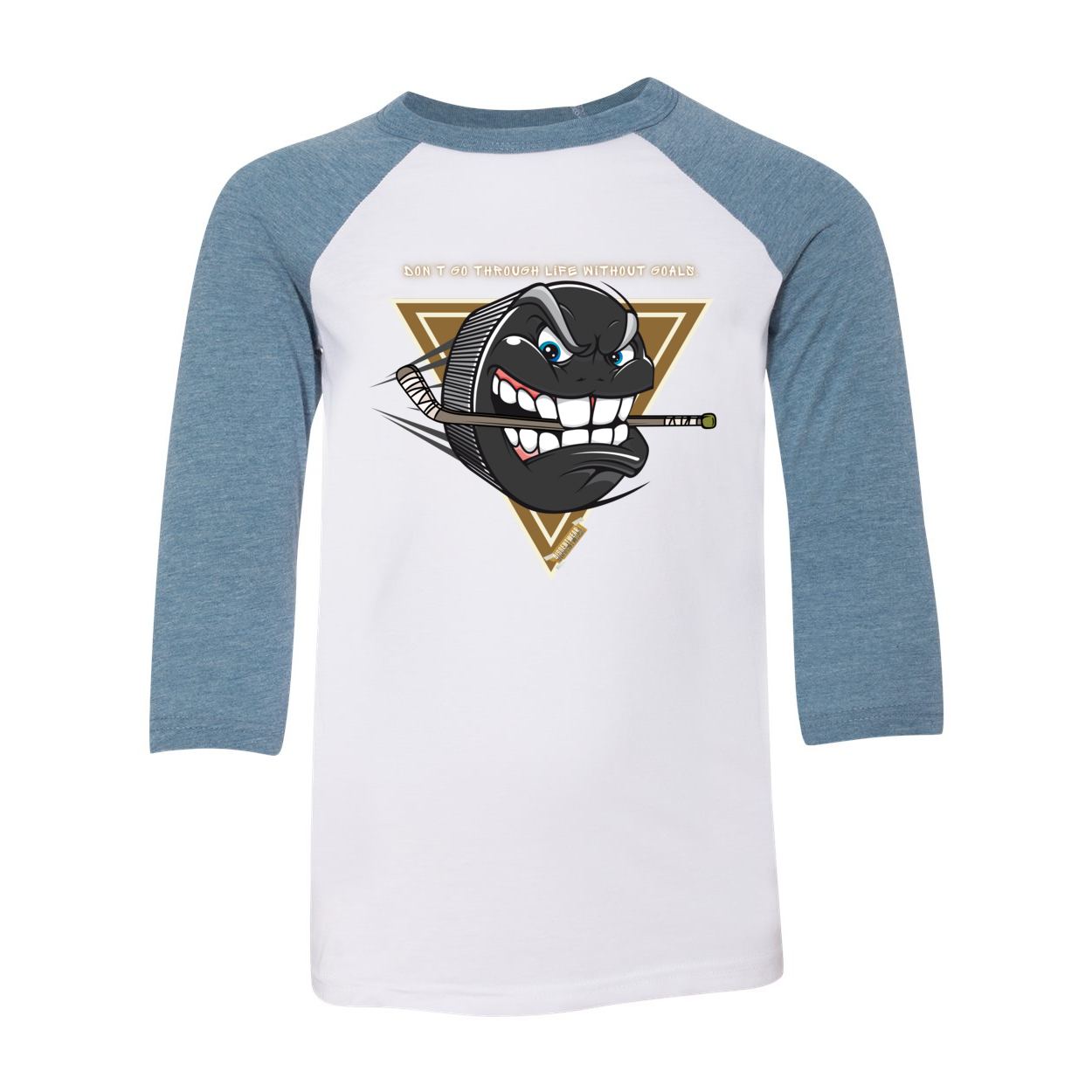 GOALS HOCKEY 3/4 SLEEVE TEE