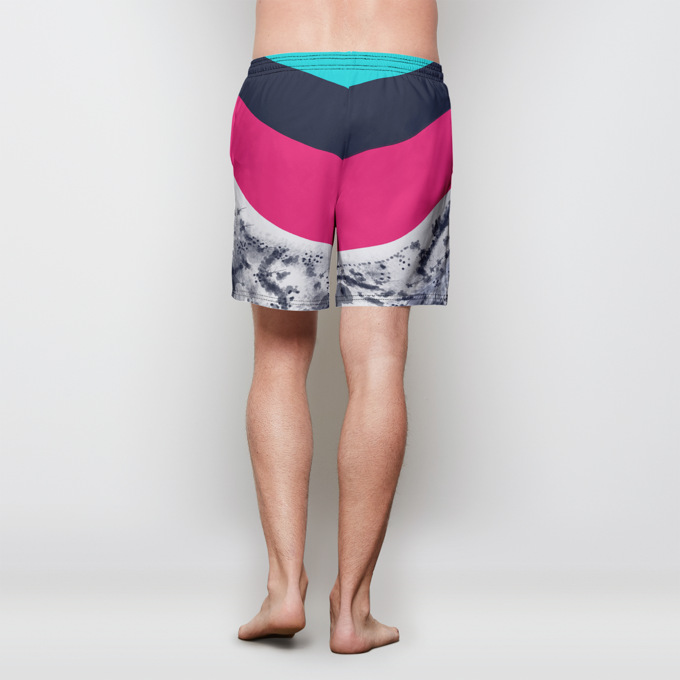 Summer Punch Swim Shorts Mens Swim Trunks w/ Lining
