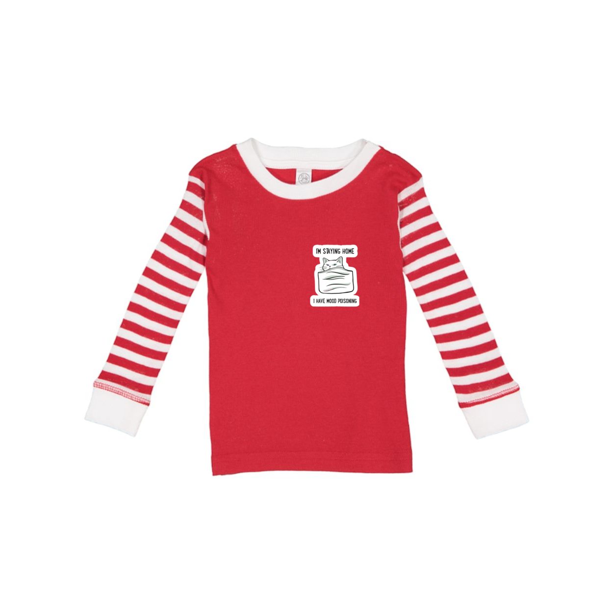 Mood Poisoning Infant Long Sleeve Baby Rib LoungeTop