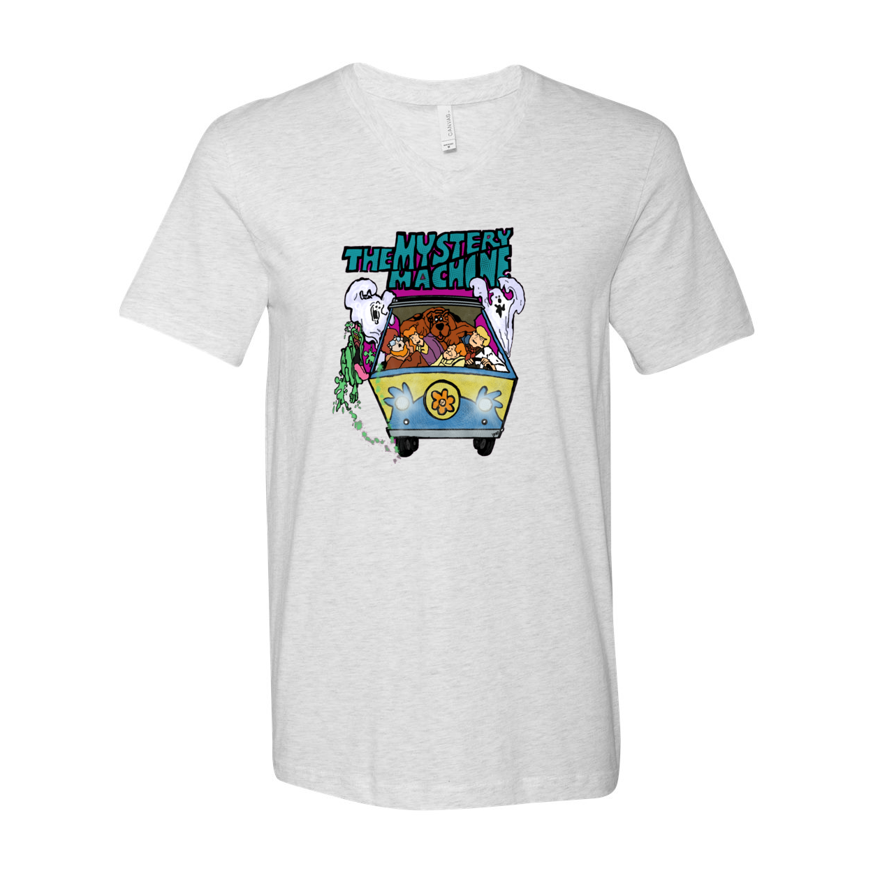 Scooby Doo and Slimer Too Hand Drawn Design