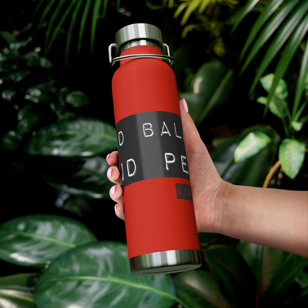 FIND BALANCE FIND PEACE 22oz Vacuum Insulated Bottle
