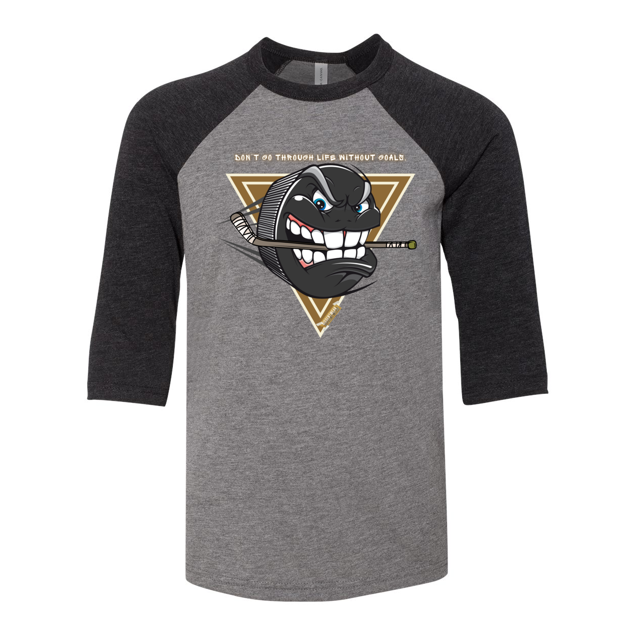 GOALS HOCKEY 3/4 SLEEVE TEE
