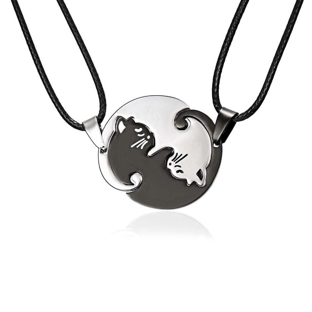 BEST FRIENDS CAT NECKLACE