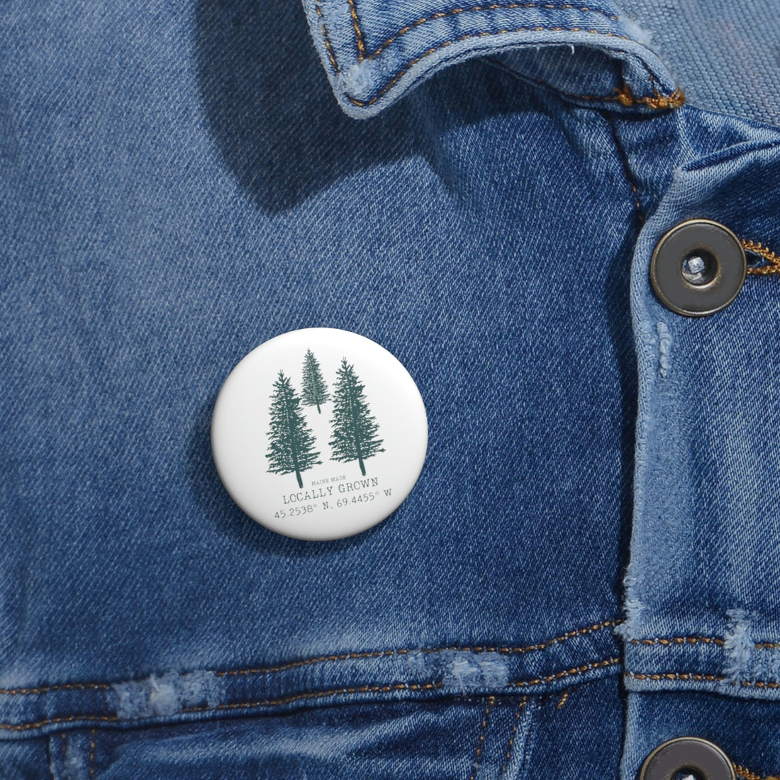 MAINE MADE, LOCALLY OWNED PINS