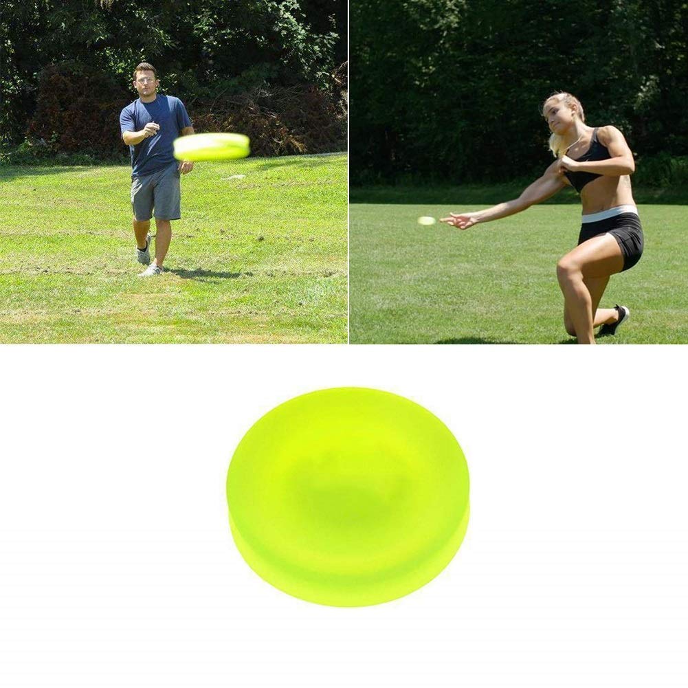 Mini Flexible Spinning Frisbee Disk Catching Game for Kids & Adults. Unique gift, yard game, toy!