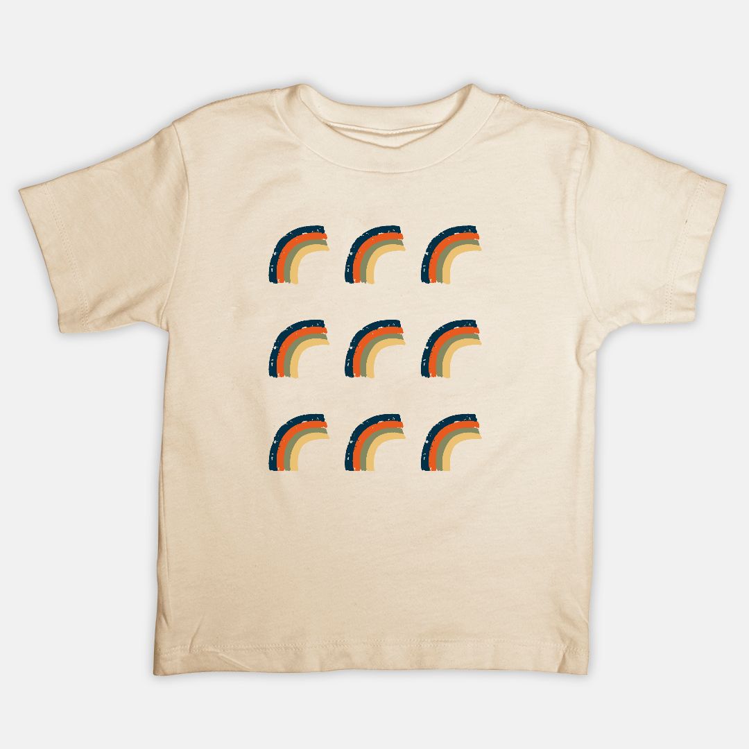 Rainbow Trendy Toddler Tee