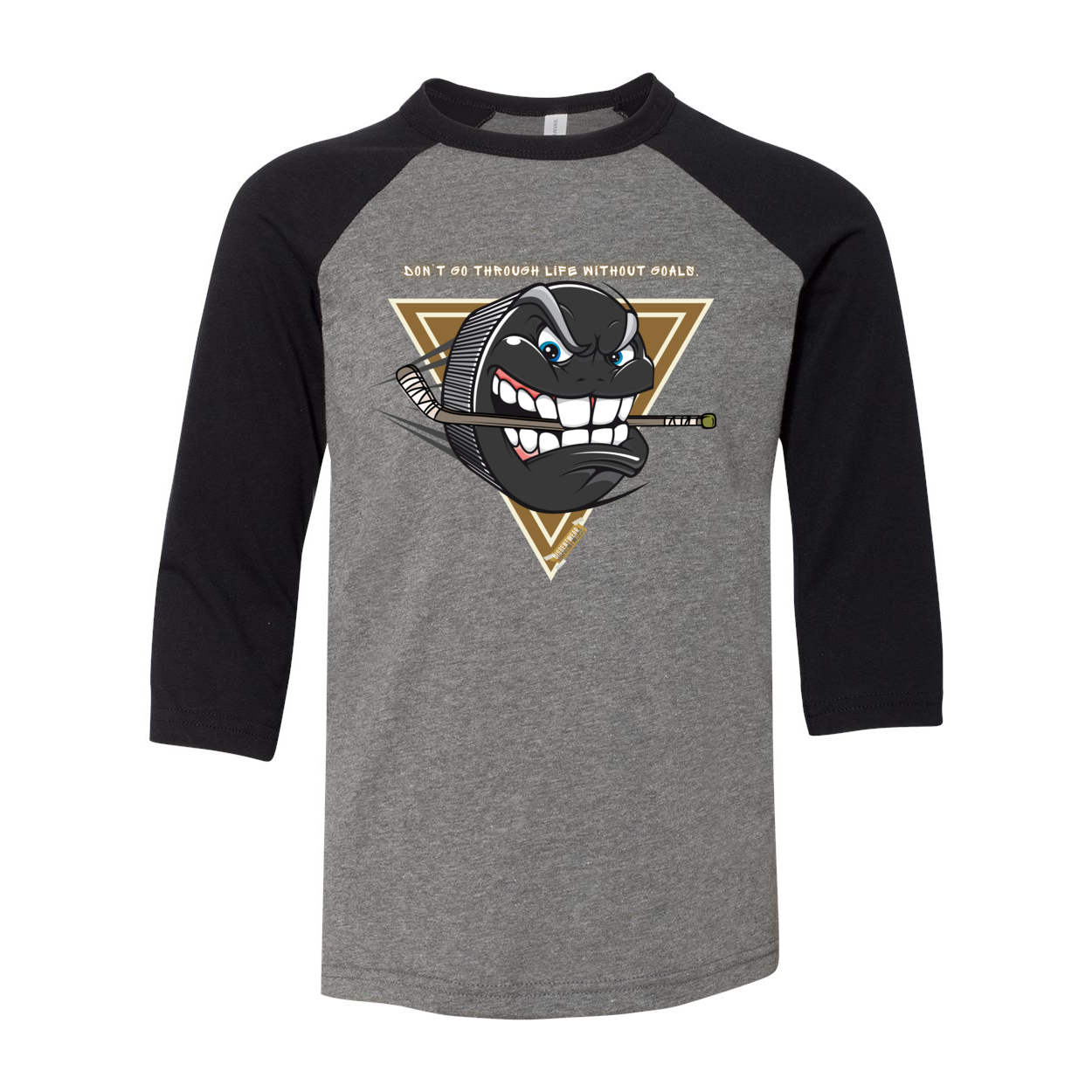 GOALS HOCKEY 3/4 SLEEVE TEE